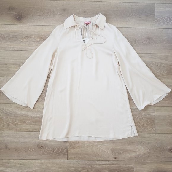 Staud Toulon Tunic champagne ivory medium NWT - Picture 11 of 16